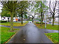 H4572 : Pathway, Festival Park, Omagh by Kenneth  Allen