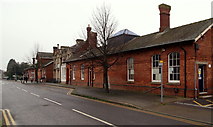TF0645 : Station Road, Sleaford, Lincs. by David Hallam-Jones