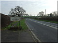 Entering Little Eccleston