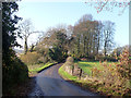 Lane towards Eastend Farm