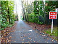 Looking along Monks Walk