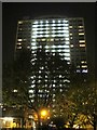 Michael Cliffe House, Finsbury Estate (at night)