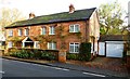 Attractive cottages on Bagshot Road