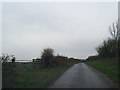 Lane and gate near Sleap Bridge