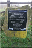 SO6804 : Severn Bridge disaster memorial by Chris Allen