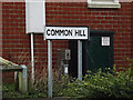 Common Hill sign