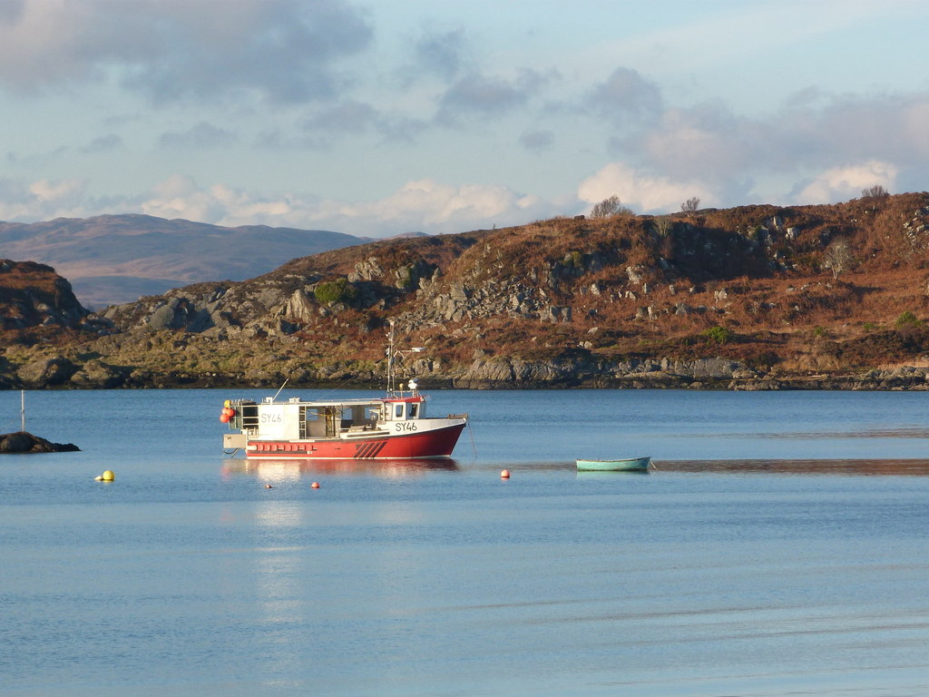 Fishing Boat In Carsaig Bay © Sylvia Duckworth :: Geograph Britain And 