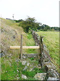 SE0026 : Stile on Hebden Royd FP18, Souter House branch by Humphrey Bolton