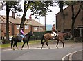 Horse riders on Grange Road South