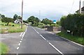 A50 at the junction with unnamed road leading to Glenhead  Road