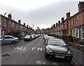 One-way system along Redland Road, Malvern Link