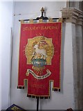SU1659 : St John the Baptist, Pewsey: banner (a) by Basher Eyre