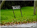 TM2289 : Mill Road sign by Geographer