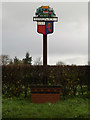 TM2289 : Hardwick Village sign by Geographer