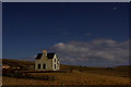 HU6290 : St Rognvald's, Fetlar, by moonlight by Mike Pennington