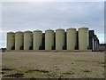 TF8927 : Storage tanks at Hall Farm, Toftrees, Norfolk by Richard Humphrey