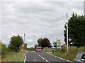 The Bann Road approaching the Leitrim Road junction from the west