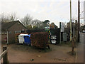 Recycling point on Church Street