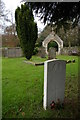 SP5017 : War grave, Bletchingdon churchyard extension by Christopher Hilton