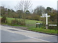 Signpost at Fairlight