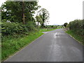 View due west along Millvale Road, Moneyslane