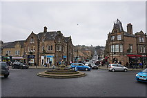 SK2960 : Central roundabout in Matlock by Bill Boaden