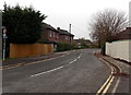 Towards the southern end of Station Road, Didcot