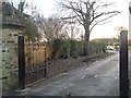 The entrance to Joseph Hood Recreation Ground