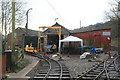 SJ8248 : Moseley Railway trust - works by Chris Allen