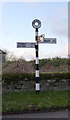 Fingerpost, Pleasley Road at Buttery Lane