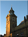 Clock tower at Bylaugh Hall