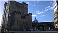 NZ2563 : Newcastle-upon-Tyne: castle with cathedral beyond by Christopher Hilton