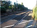 London/Cambridge railway line at Shepreth