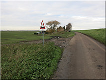 TL6094 : Vineyard farm, Ten Mile Bank by Hugh Venables
