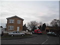 Aymer Drive at the junction of Weir Place, Egham