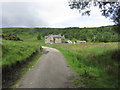 Private road up to Strathvaich Lodge, Strath Vaich