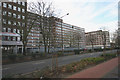 Derelict office blocks in Victoria Avenue