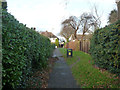 Path from Solent Way to Vectis Road