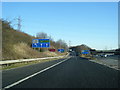 M1 exit slip at Junction 33