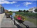 Bridgwater - West Quay & River Parrett as seen from Town Bridge