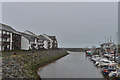 Aberystwyth harbour waterfront