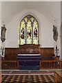 TM3968 : Altar & Stained Glass Window of St.Peter's Church by Geographer