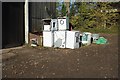 Bethany School Maintenance Barn/Junk Yard