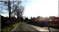 TM4366 : Entering Theberton on the B1122 Leiston Road by Geographer