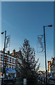 Christmas Tree at The Triangle, Palmers Green, London N13