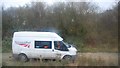 SK3968 : Network Rail Van parked up by N Chadwick