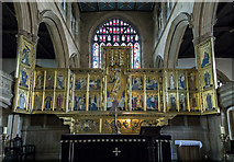 SK7953 : Triptych reredos, St Mary Magdalene church, Newark by Julian P Guffogg