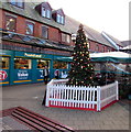 Cibi Walk Christmas tree, Abergavenny