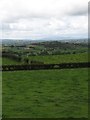 View south-westwards from the Moat Pad towards Moneyslane Hill