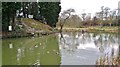 Fishing lake near Thorne North station